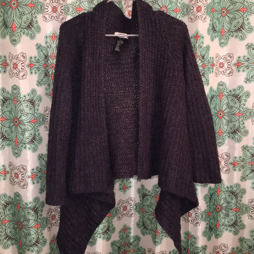 Blue Forever 21 cardigan M